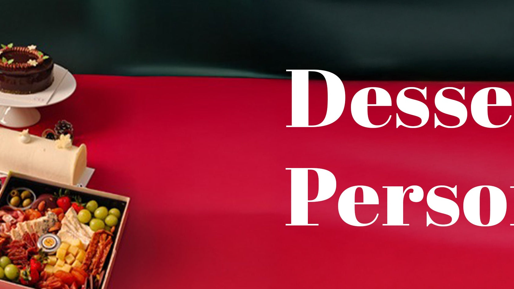 banner of dessert pairing personality