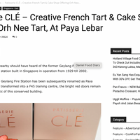 Daniel Food Diary Feature – Mar 2020