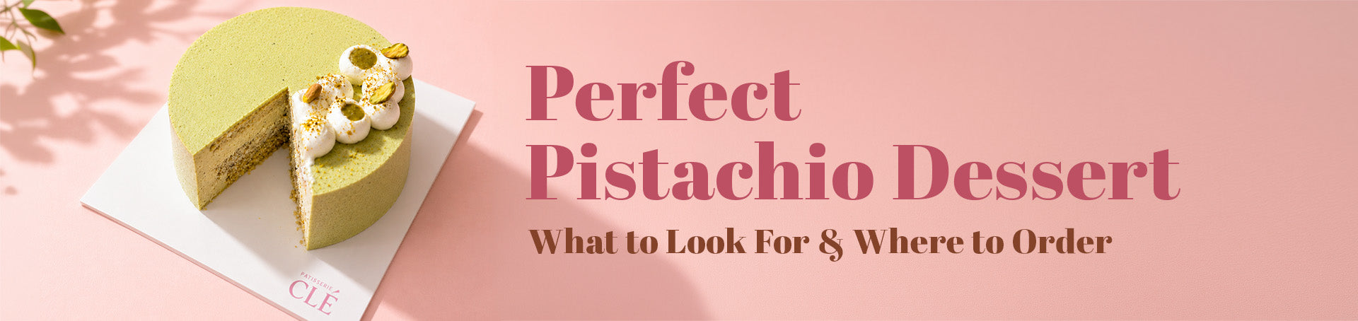 The Pastry Mechanics Behind Perfect Pistachio Desserts