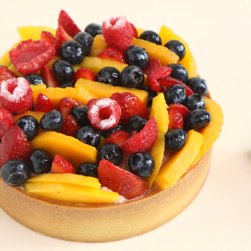 Mango Berry Tart